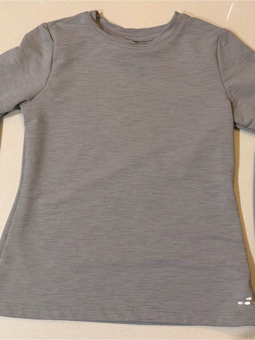 bcg Light Gray Cold Weather Crewneck Top YM 8/10
